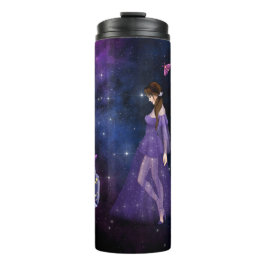 Esoterische Hexenkraft Magick Lila Geschenk für He Thermosbecher