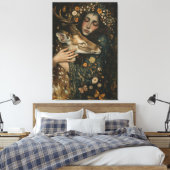 Esoterische Natur Leinwanddruck (Insitu (Schlafzimmer))