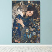 Esoterische Natur Leinwanddruck (Insitu (Holzboden))