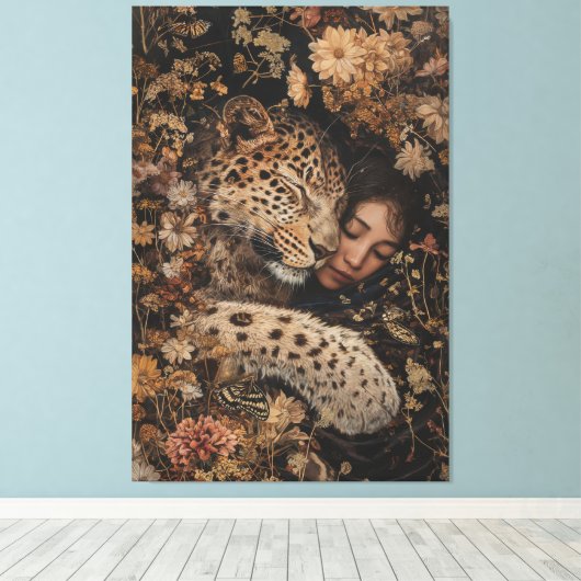 Esoterische Natur Leinwanddruck (Insitu (Holzboden))