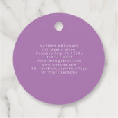 Esoterische Psychische Moderne Minimalistische Hal Geschenkanhänger (Rückseite)