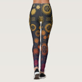 Esoterischer Solarer Zyklus Leggings (Rückseite)