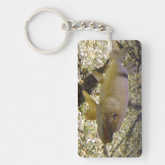 Esox lucius schlüsselanhänger (Vorderseite)