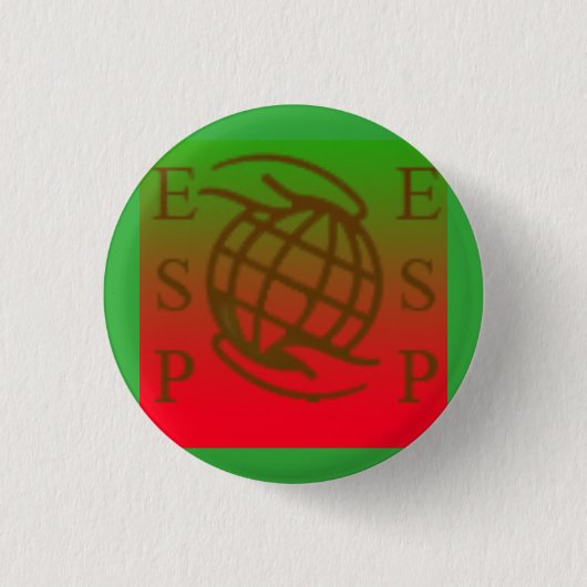 ESP - Ökologe Sozialistisches Party Button (Vorderseite)