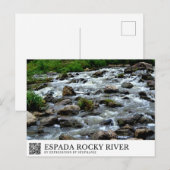 Espada Rocky River Postkarte (Vorne/Hinten)