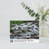 Espada Rocky River Postkarte (Stehend Vorderseite)
