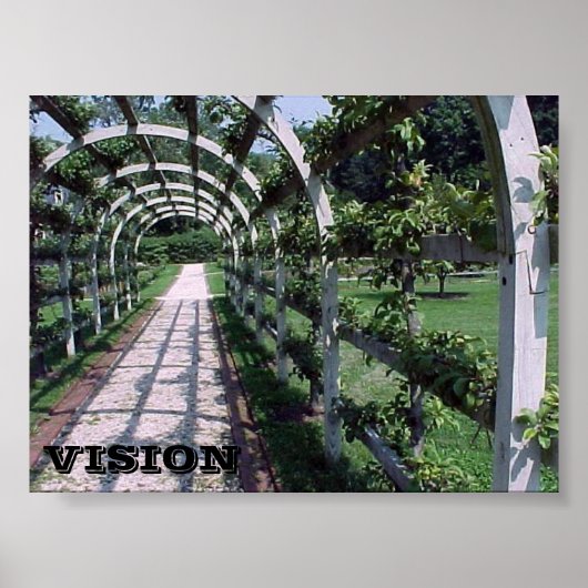 Espalier Apple Tree - Vision Poster (Vorne)