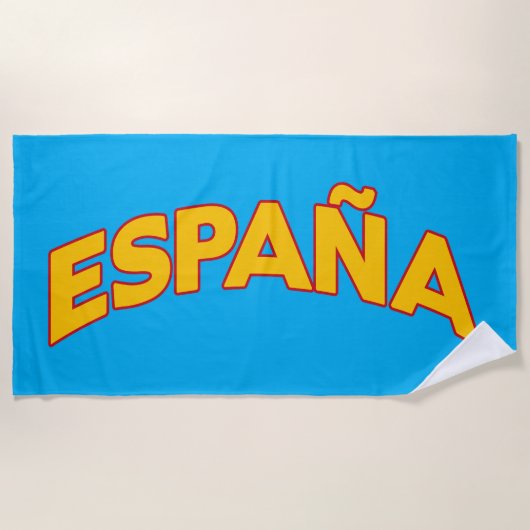 España 5 strandtuch (Vorderseite)