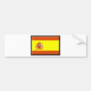 España Flagge Autoaufkleber