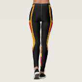 España Flagge Leggings (Rückseite)