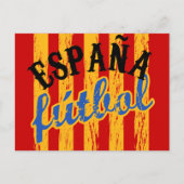 España Fútbol Postkarten (Vorderseite)