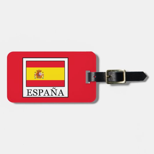 España Gepäckanhänger (Vorderseite horizontal)