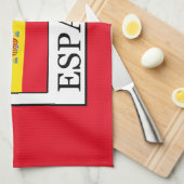 España Geschirrtuch (Viertel Falte)