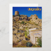 Espana-Karte (Vorne/Hinten)