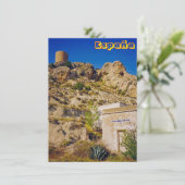 Espana-Karte (Stehend Vorderseite)