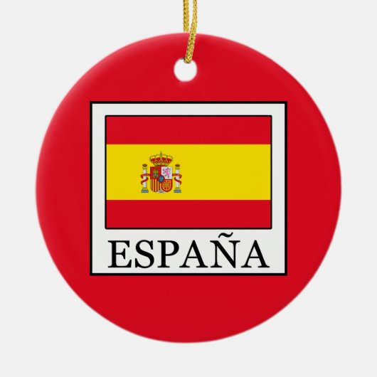 España Keramik Ornament (Vorne)