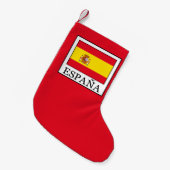 España Kleiner Weihnachtsstrumpf (Vorderansicht (hängend))