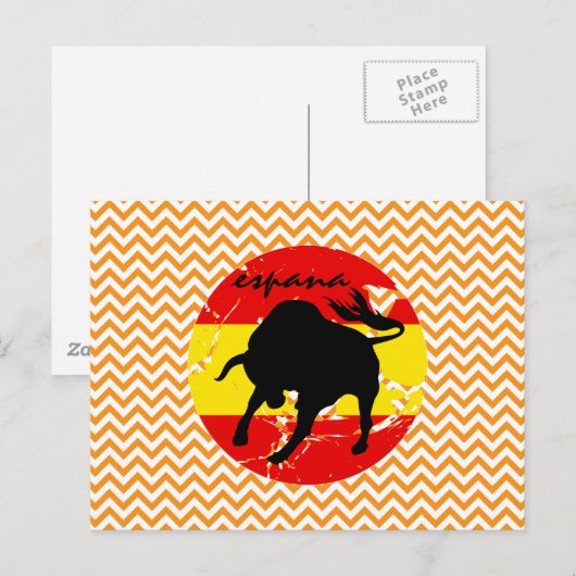 Espana Postkarte (Vorne/Hinten)