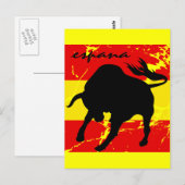 Espana Postkarte (Vorne/Hinten)