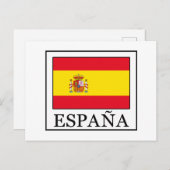 España Postkarte (Vorne/Hinten)