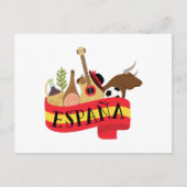 Espana Postkarte (Vorderseite)