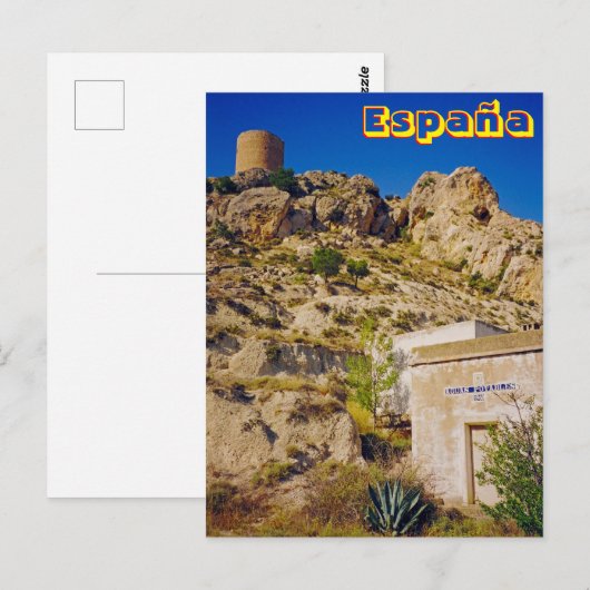 España Postkarte (Vorne/Hinten)