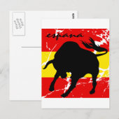 Espana Postkarte (Vorne/Hinten)