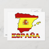 España Postkarte (Vorne/Hinten)