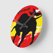 Espana Runde Wanduhr (Winkel)