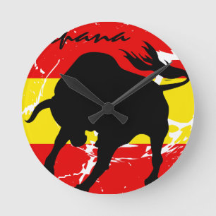 Espana Runde Wanduhr