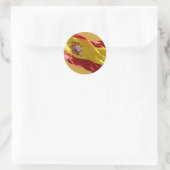 Espana Runder Aufkleber (Tasche)