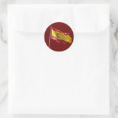 Espana Runder Aufkleber (Tasche)