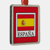 España Silbernes Ornament (Rechts)
