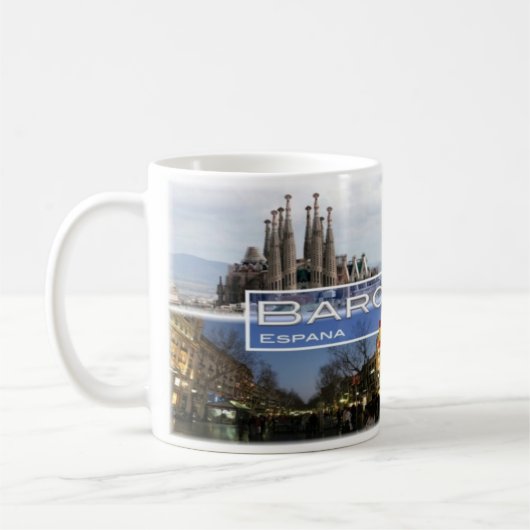 Espana - Spanien - Barcelona Kaffeetasse (Links)