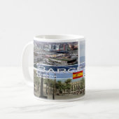 Espana - Spanien - Barcelona Kaffeetasse (Vorderseite Links)