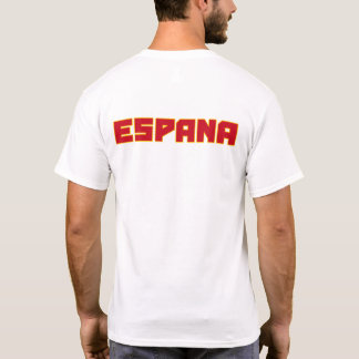 Espana Spanien fett formatiertes Shirt mit Flaggen