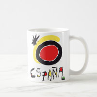 España (Spanien) Miro Logo-Tasse