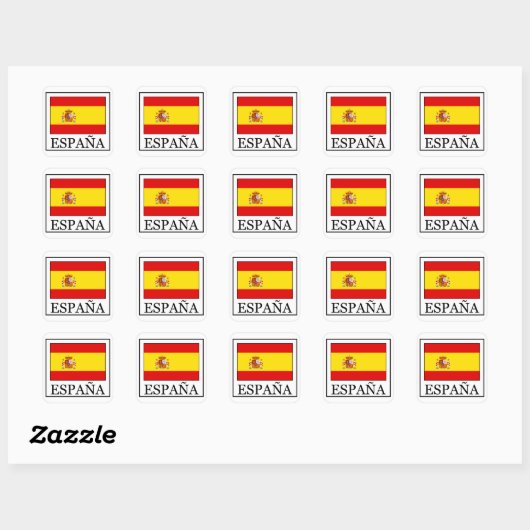 España Sticker (Blatt)
