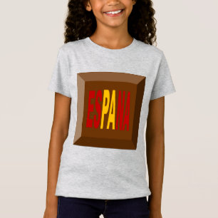 ESPANA-T-Shirt Jersey Feines Chinesisch T-Shirt