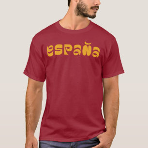 Espana-Typografie-Logodesign-T-Shirt T-Shirt