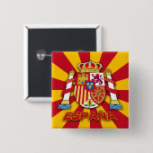 Espana-Wappen Button (Vorne & Hinten)