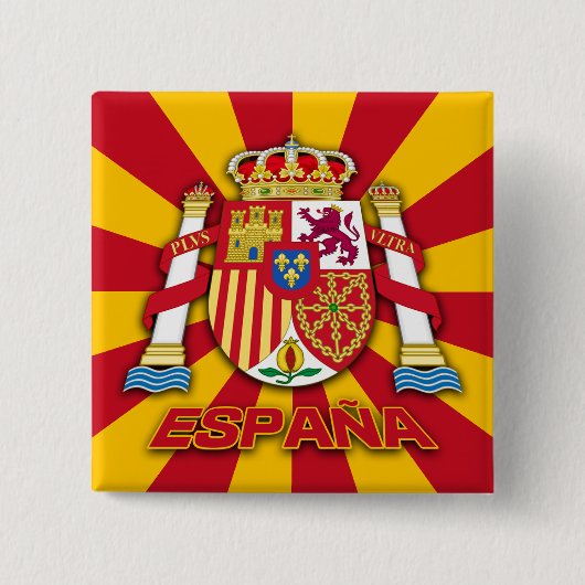 Espana-Wappen Button (Vorderseite)