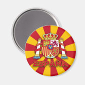Espana-Wappen Magnet (Vorderseite/Rückseite)
