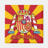 Espana-Wappen Magnet (Vorne)