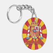 Espana-Wappen Schlüsselanhänger (Vorderseite links)
