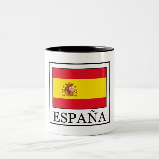 España Zweifarbige Tasse (Mittel)