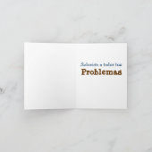 ESPAÑOL / Caca de Oro ~ Tarjeta / Invitación Einladung (Innenseite)