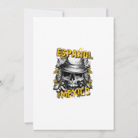 Espanol für Mexiko Einladung (Vorderseite)
