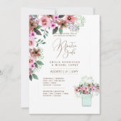 Espanol Invitación de Boda Summer Floral Wedding I Einladung (Vorderseite)
