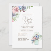 Espanol Invitación de Boda Summer Floral Wedding I Einladung (Vorderseite)